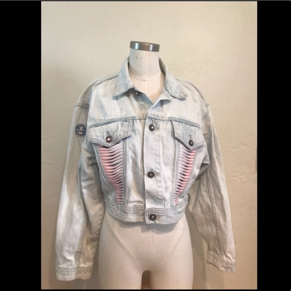 LA Gear Denim 80’s jacket